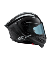 Casco Alpinestars Supertech R10 Team - Black Carbon Matte & Glossy