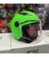 Casco Jet bambino JFM 710 Omologazione 22.06 Verde Opaco