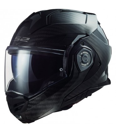 Casco Modulare LS2 ADVANT X CARBON FF901 SOLID Matt Carbonio Opaco