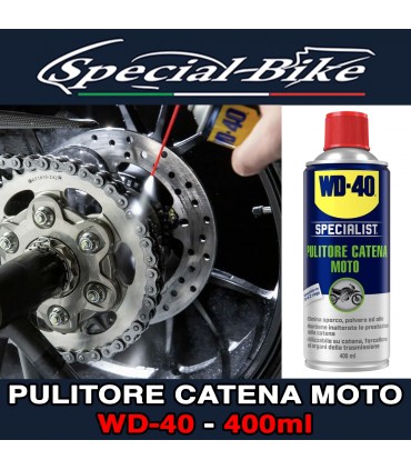 Pulitore Catena Moto WD 40 400ml