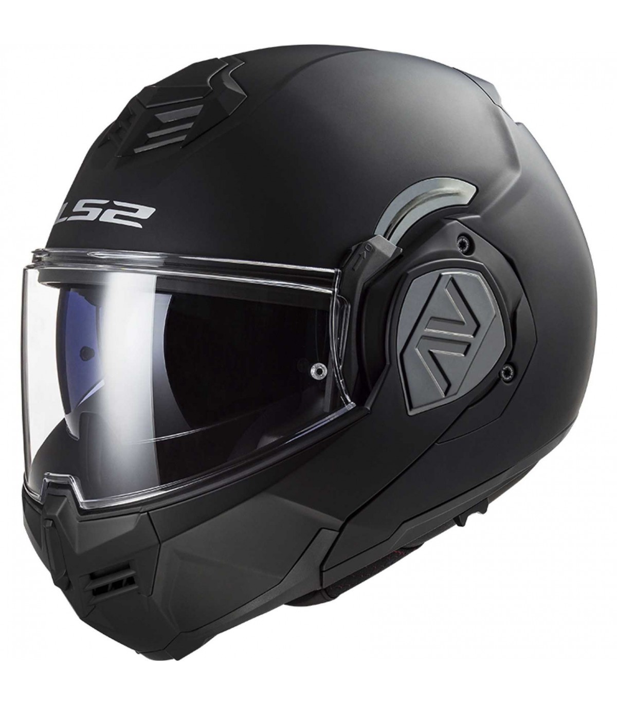 LS2, casco moto modulare Scope nero opaco, XS : : Auto e Moto