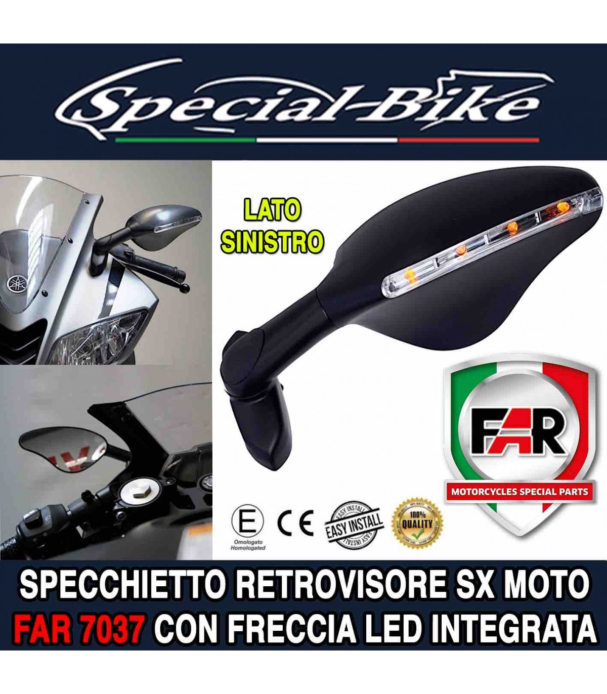 Specchietto moto/scooter - Accessori Moto In vendita a Venezia