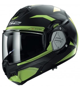 CASCO MODULARE 180 APRIBILE FF906 LS2 ADVANT SOLID NERO OPACO XS S M L XL  XXL