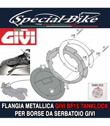 Flangia Metallica GIVI BF15 TANKLOCK Per Borse Da Serbatoio Givi