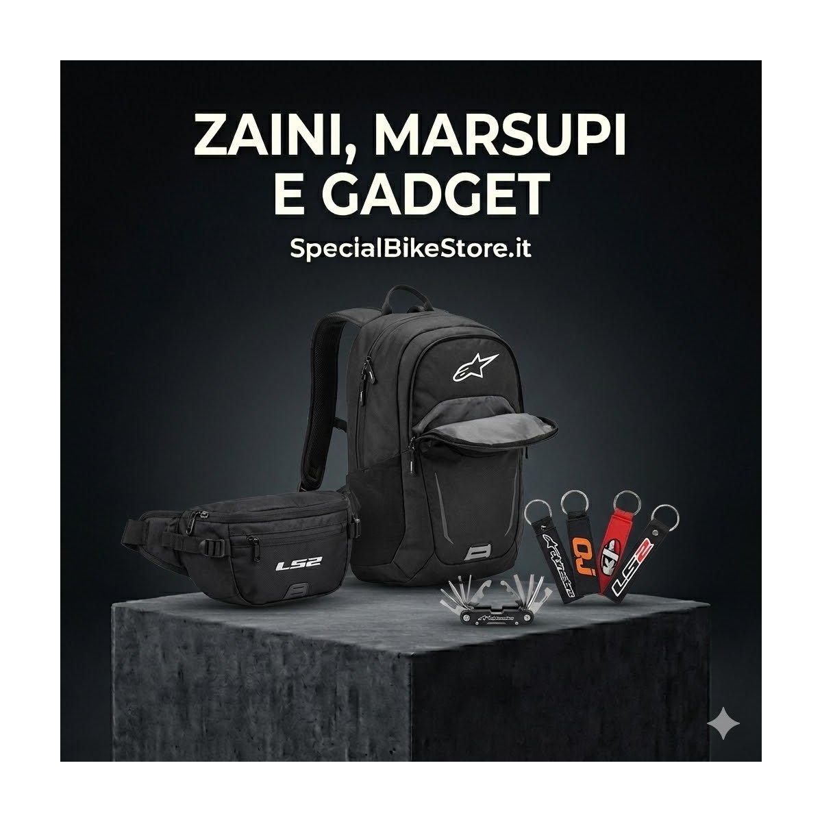 Zaini Marsupi e Gadget