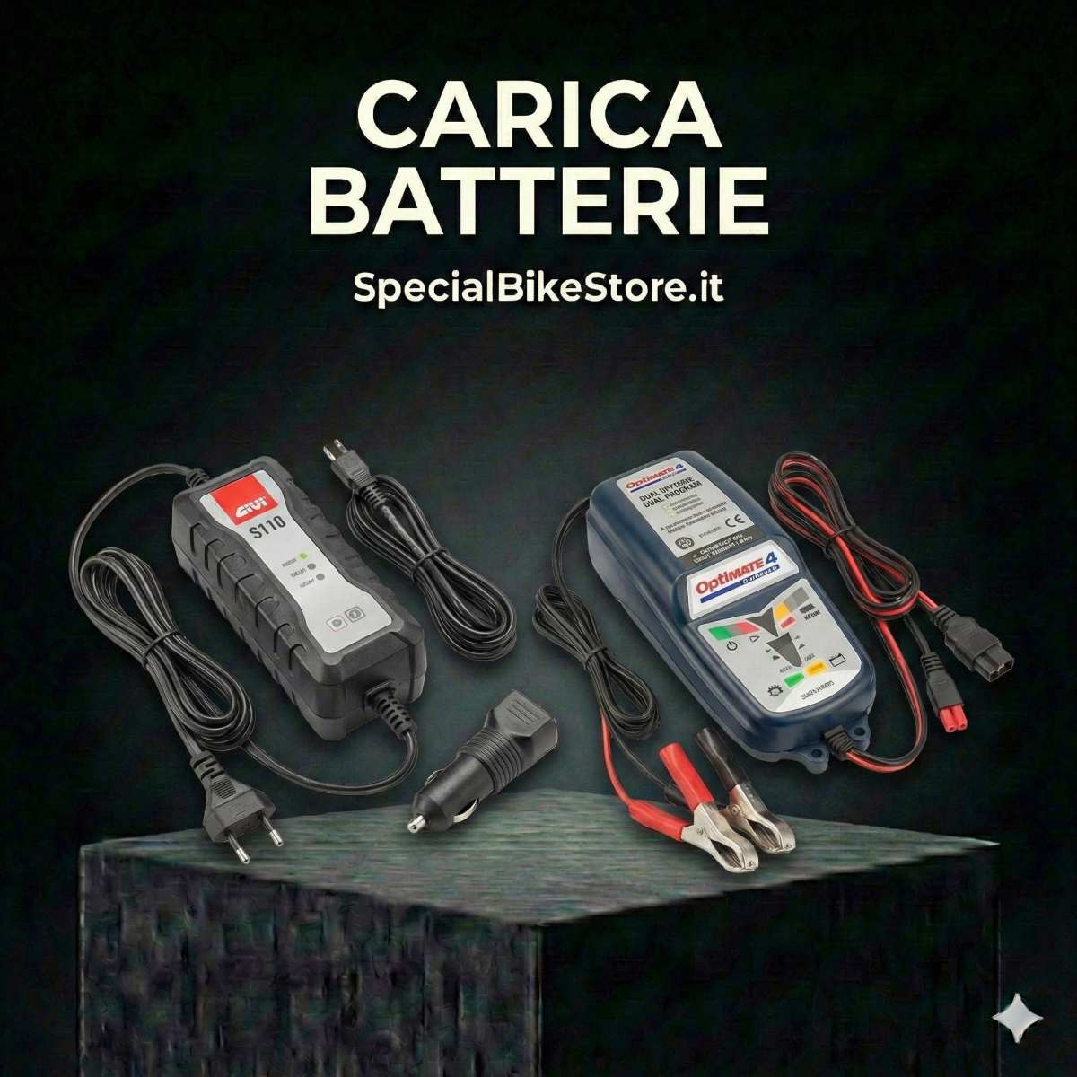 Caricabatterie e Mantenitori