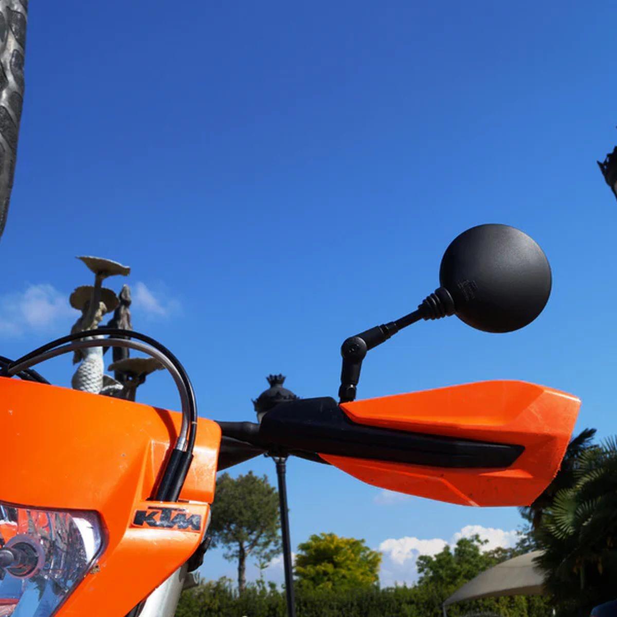 Retrovisore sx-dx nero c/kit att.