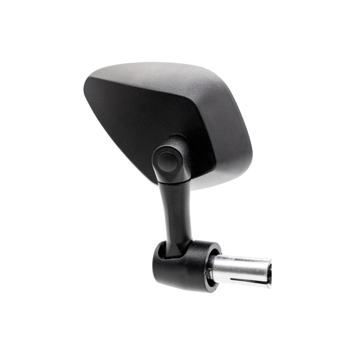 Retr. bar end dx/sx nero full alluminio