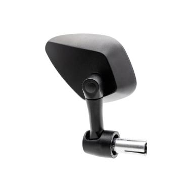 Retr. bar end dx/sx nero full alluminio