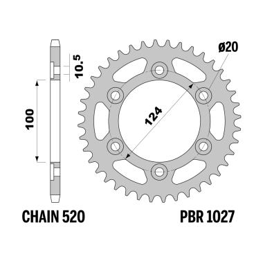 Corone ducati z45 c45 c.520