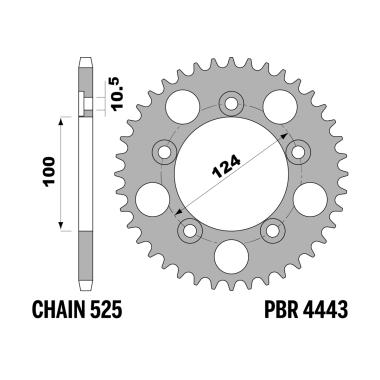 Corone ducati 999 z37 ergal c.525