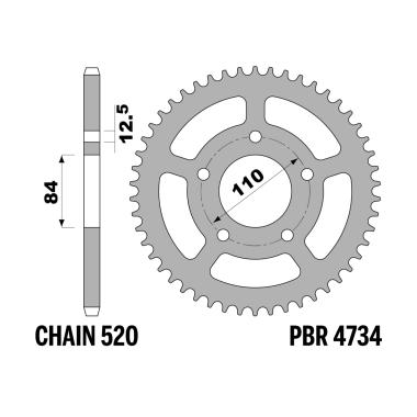 Corone z41 c45 cb500f c.520