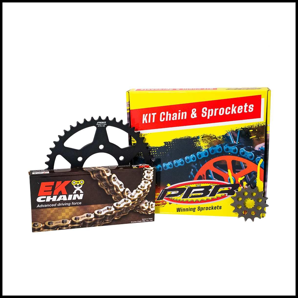 Kit keeway 125 rkr '20 z46-13 428deh