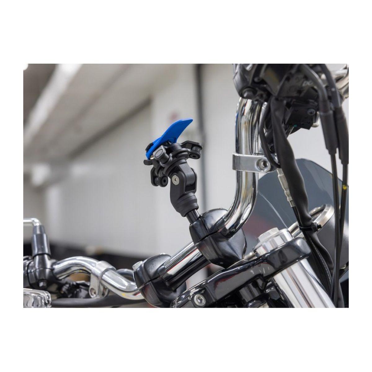 Quadl motorcycle handlebar clamp mount