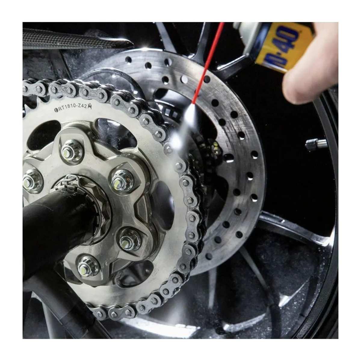 Pulitore catena wd-40