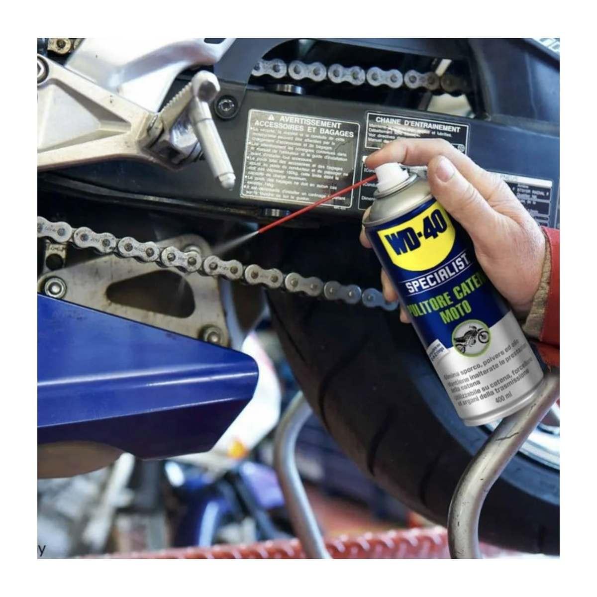 Pulitore catena wd-40