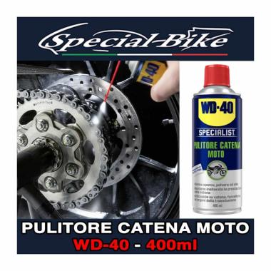 Pulitore catena wd-40