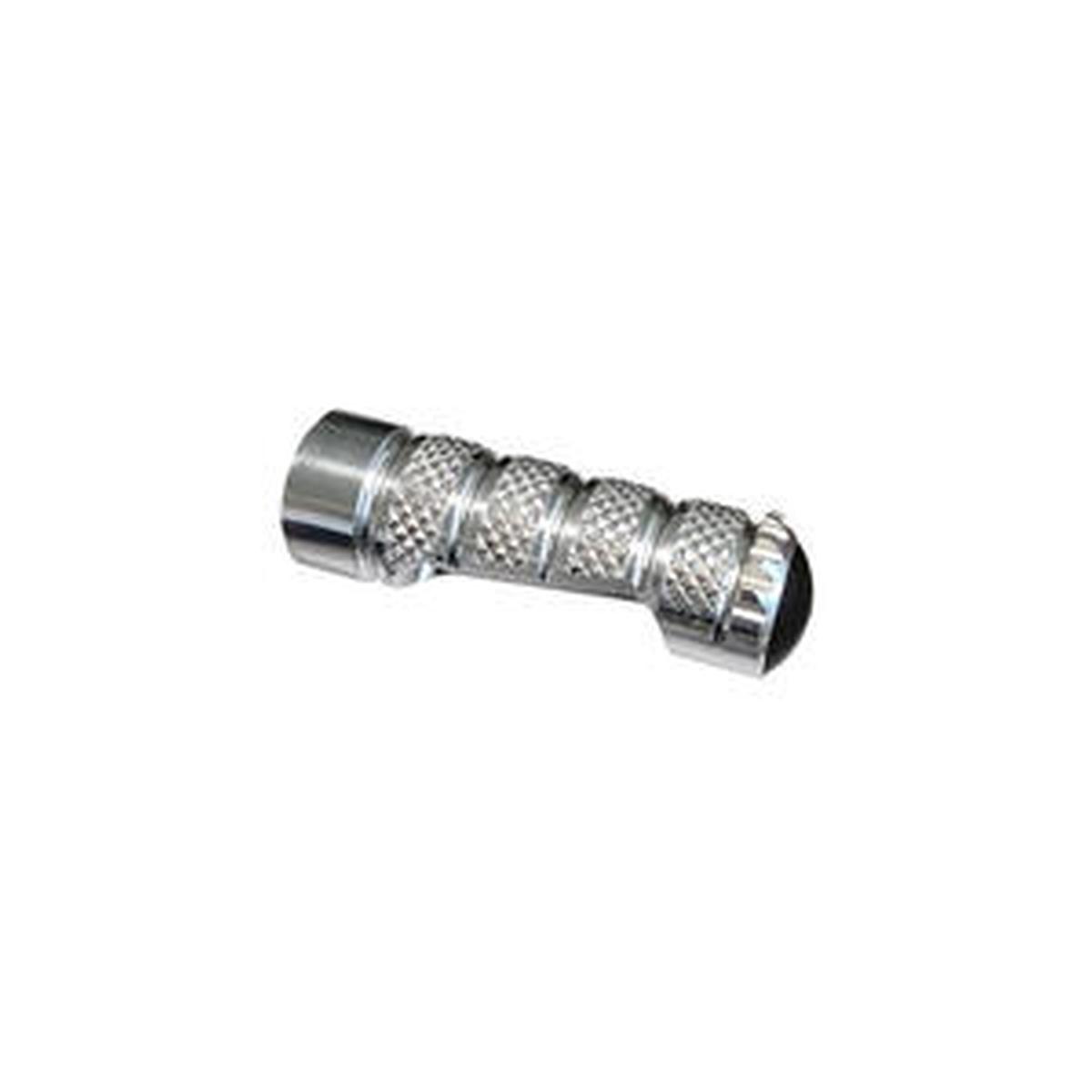 Poggiapiede Fisso Vite M8x20 Uni5933 Silver