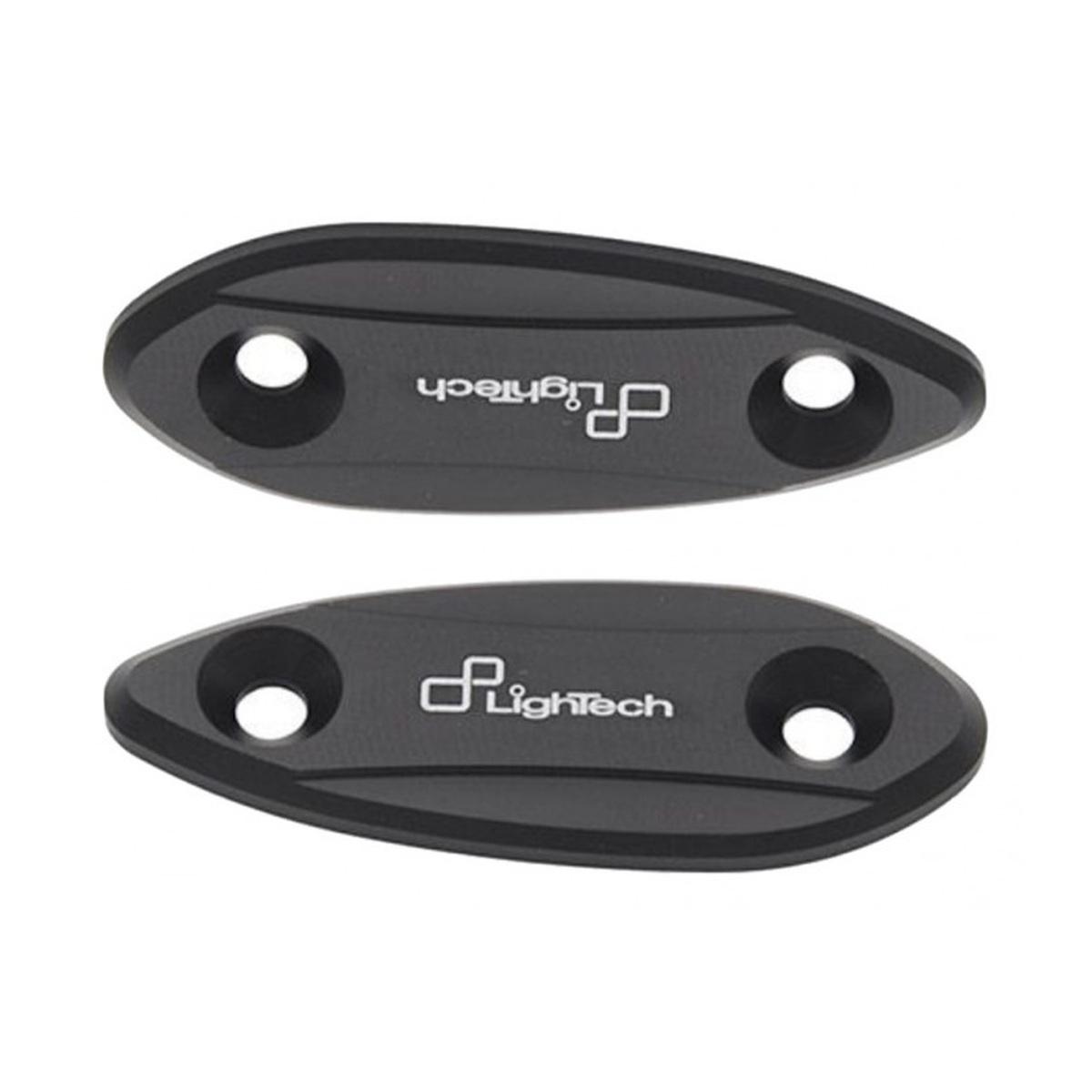 Coppia Tappi Sede Specchio Nero Opaco ( Specchietti,Tappi Specchio )