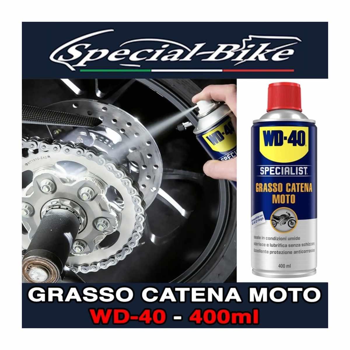 Grasso catena wd-40