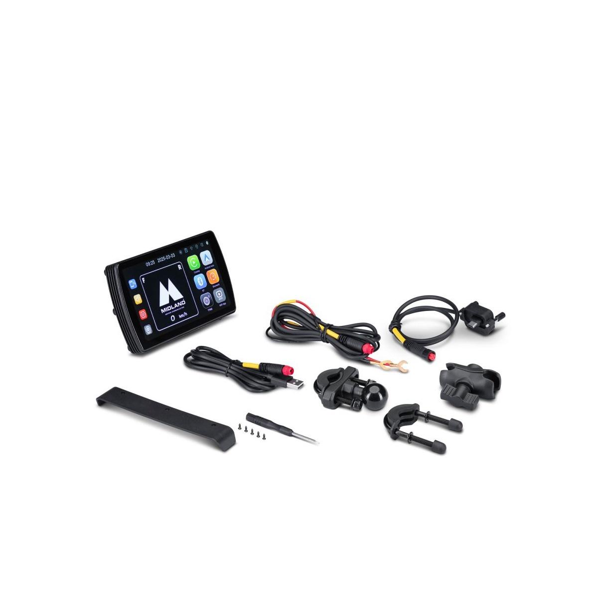 BIKEPLAY PRO - display da moto + cavo alimentazione