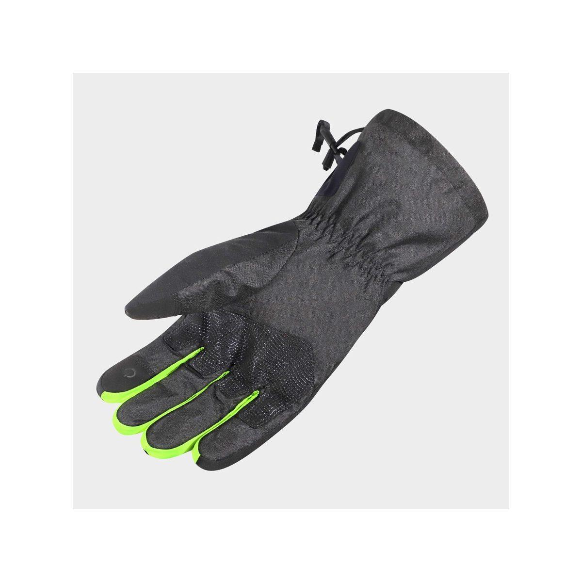 Ls2 thermorain gloves black h-v yellow xl-3xl