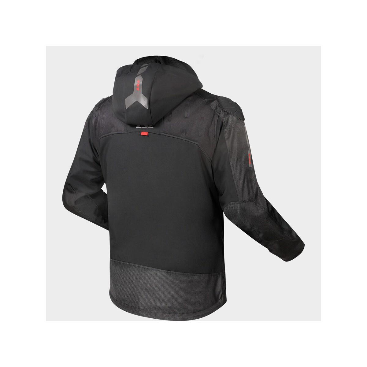 Ls2 zirconium evo man jacket black red