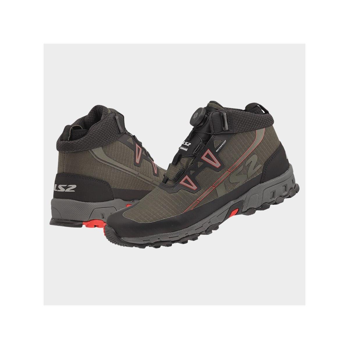 Ls2 trekker man boots wp green