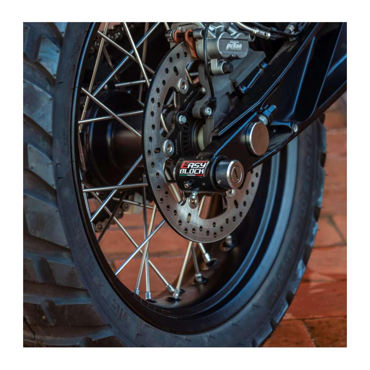 EASYBLOCK - Antifurto blocca ruota per KTM 1290 Super Adventure dal 2021
