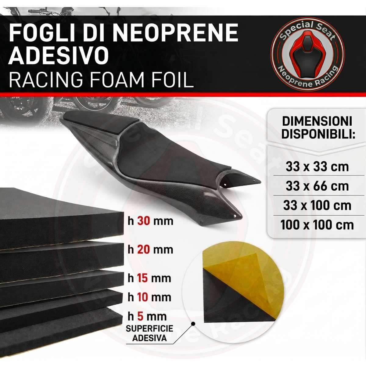 Neoprene adesivo spessore 5 mm - misura 33x100cm