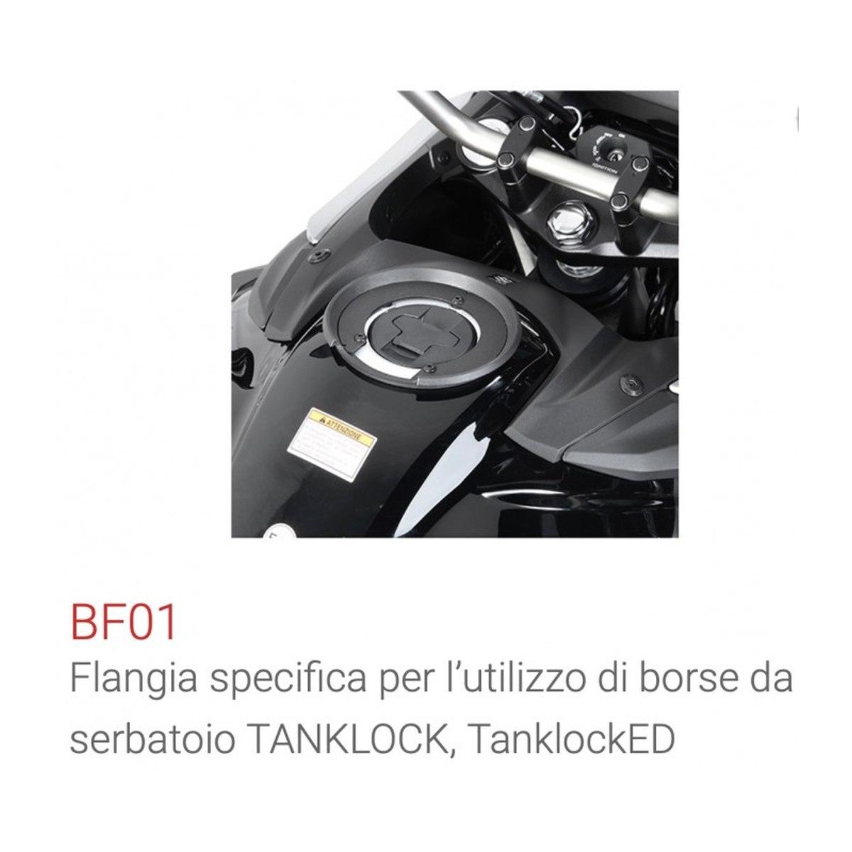 Flangia GIVI per borse da serbatoio TANKLOCK, TanklockED BF01