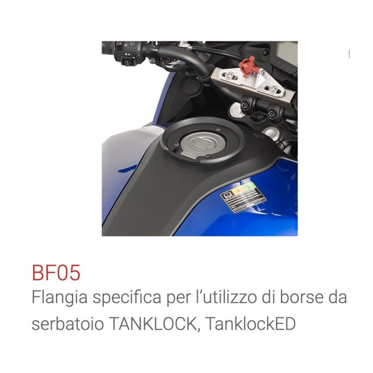 Flangia GIVI per borse da serbatoio TANKLOCK, TanklockED BF05