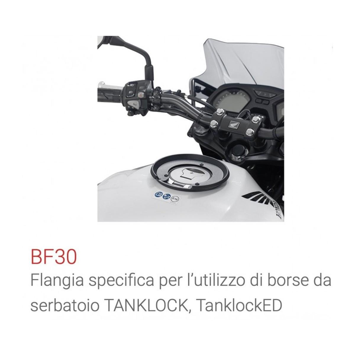 Flangia GIVI per borse da serbatoio TANKLOCK, TanklockED BF30