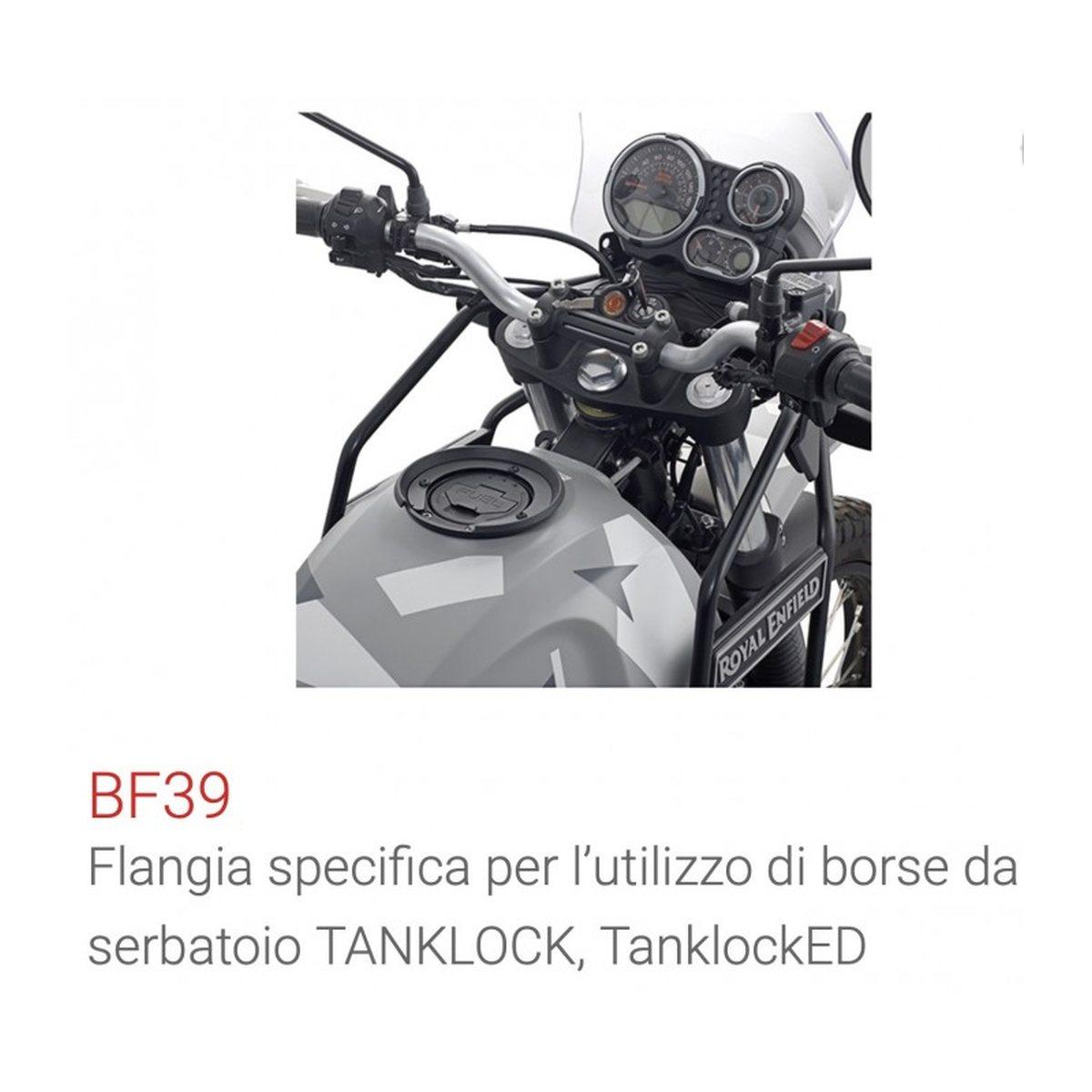 Flangia GIVI per borse da serbatoio TANKLOCK, TanklockED BF39