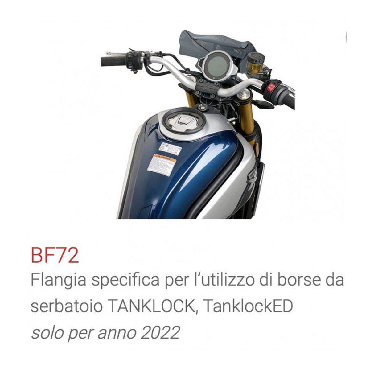 Flangia GIVI per borse da serbatoio TANKLOCK, TanklockED BF72