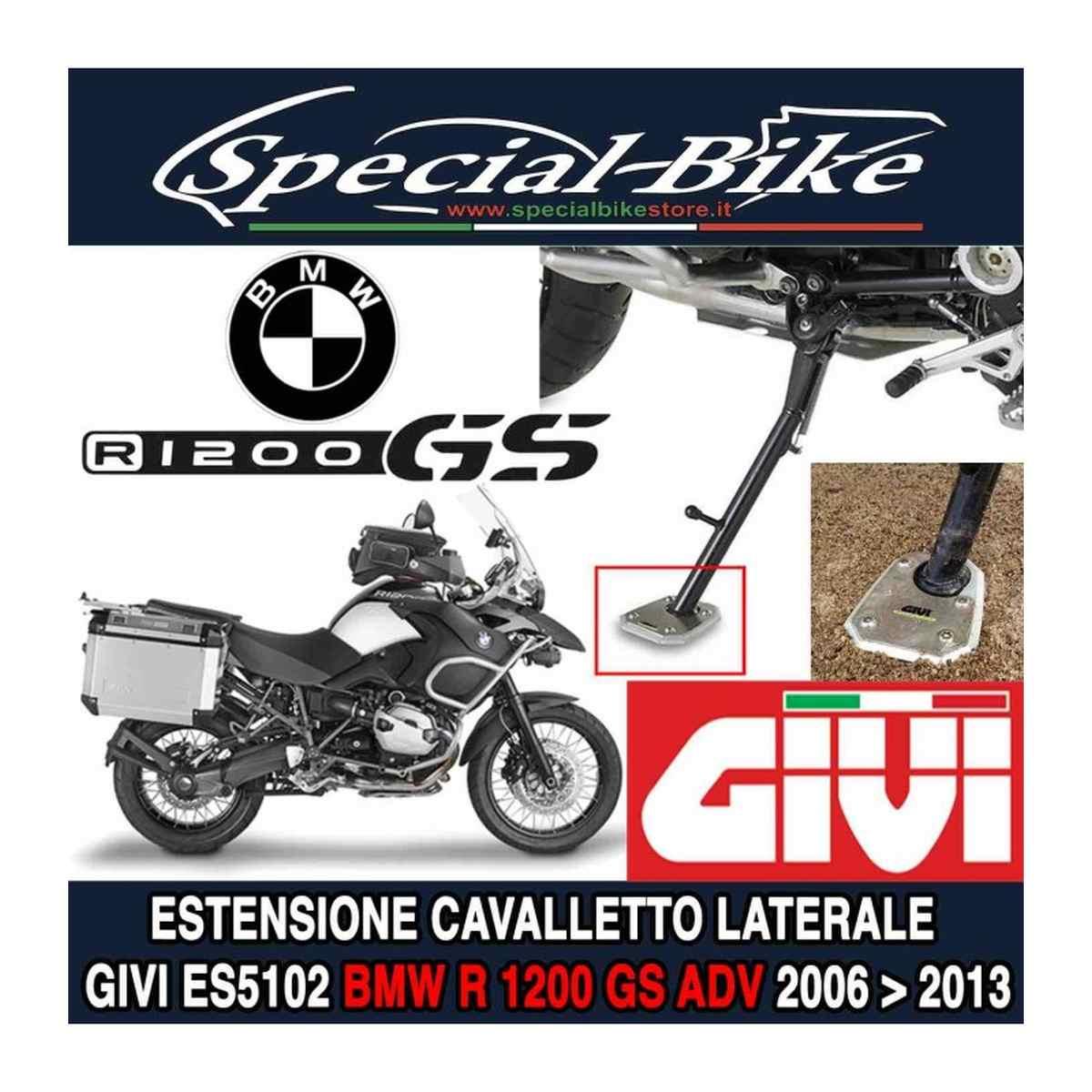 Estensione cavalletto laterale bmw r1200gs 07-12