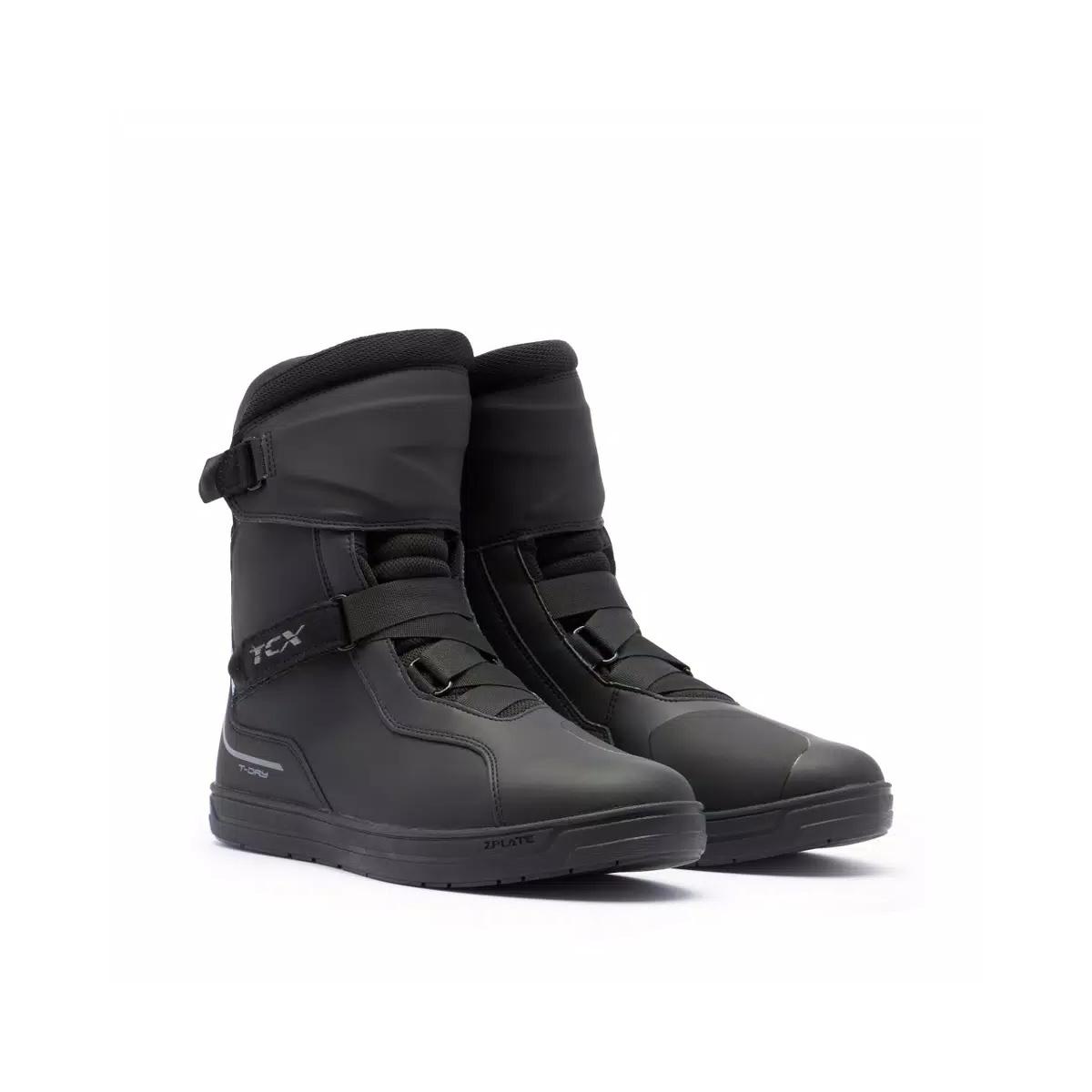 Tourstep wp stivaletti moto touring impermeabili uomo - nero