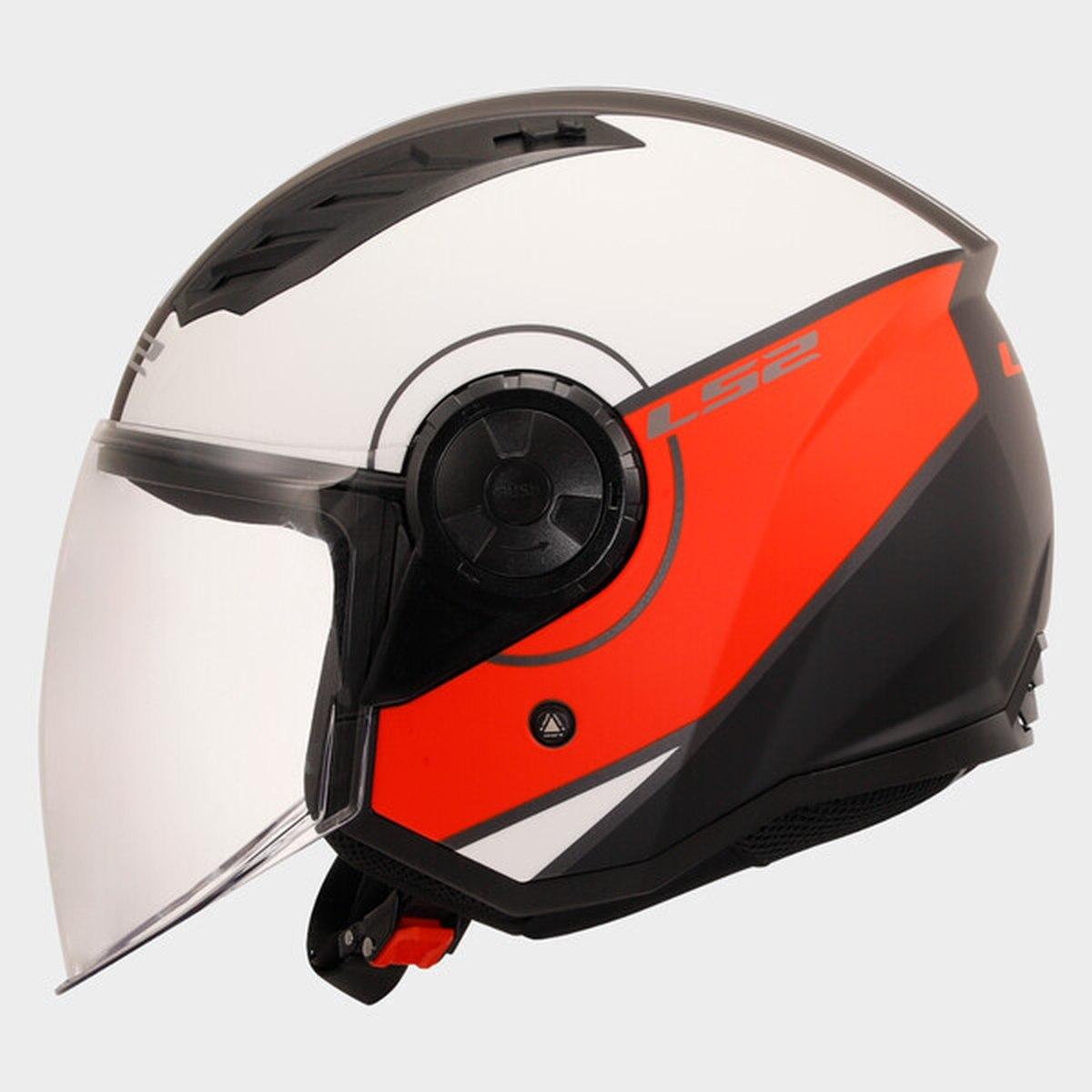 Ls2 of616 airflow ii cover matt white red-06