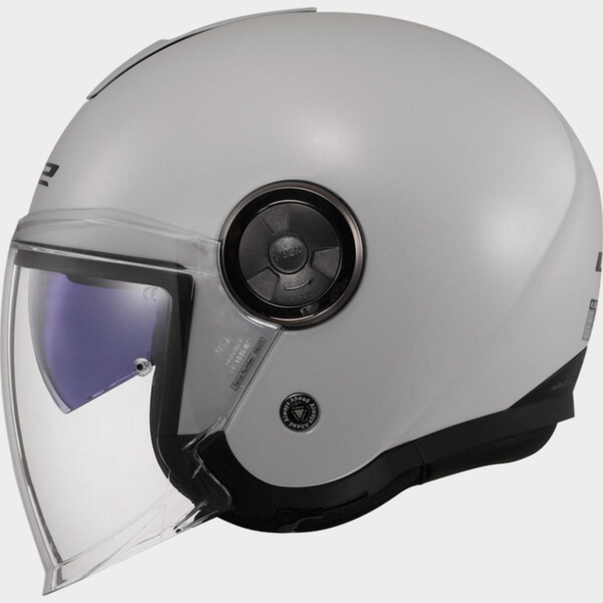 Ls2 of620 classy solid pearl grey-06