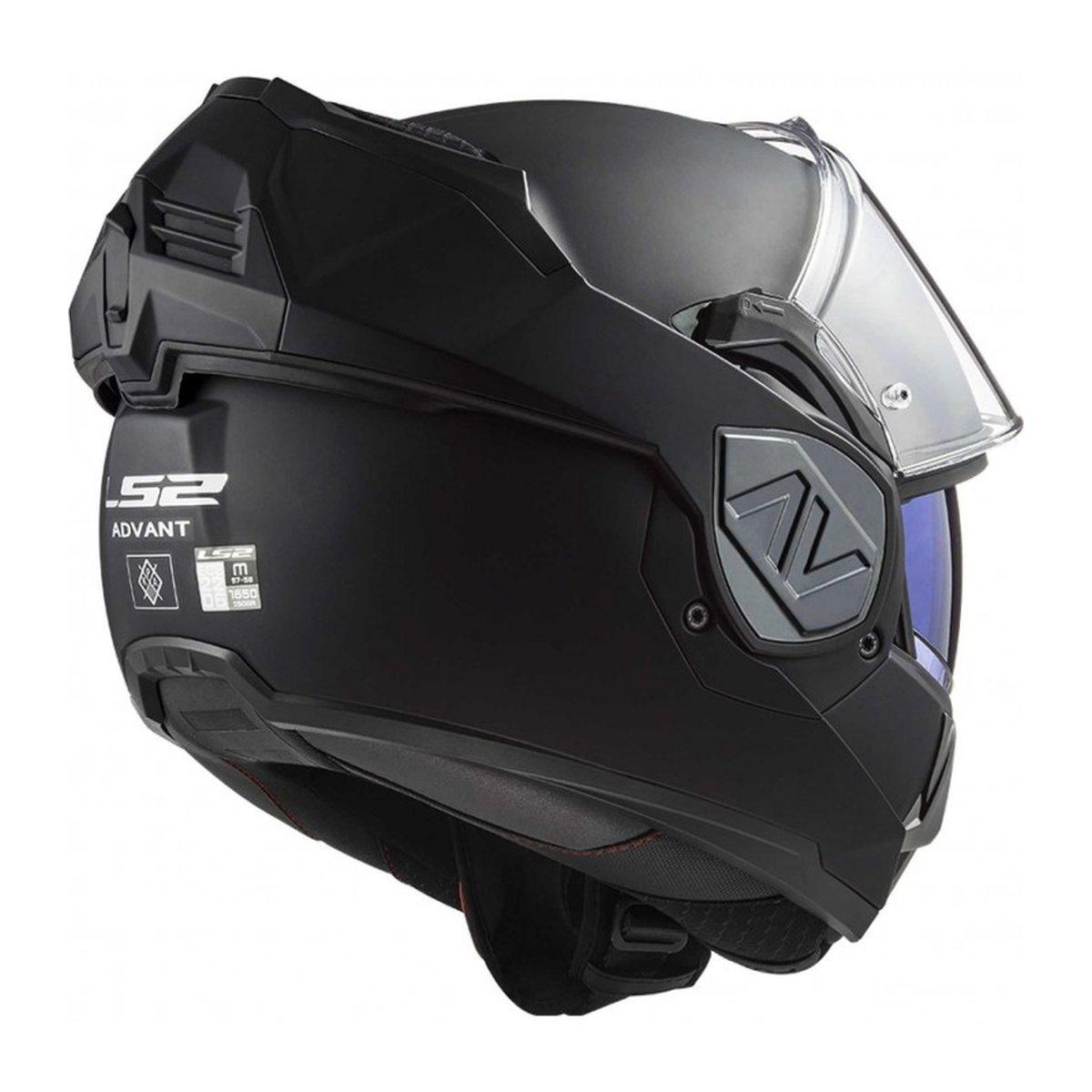 Ls2 ff906 advant solid matt black-06