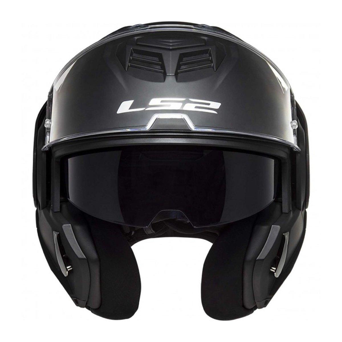 Ls2 ff906 advant solid matt black-06