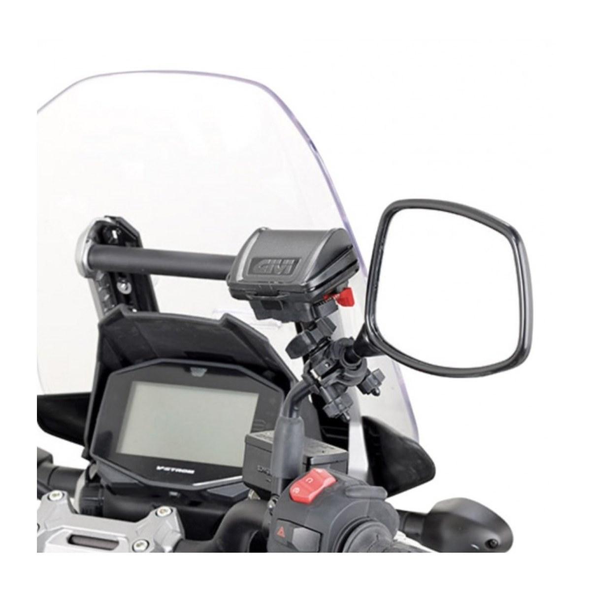 Custodia dispositivi di pagamento autostradale per manubri e traversini